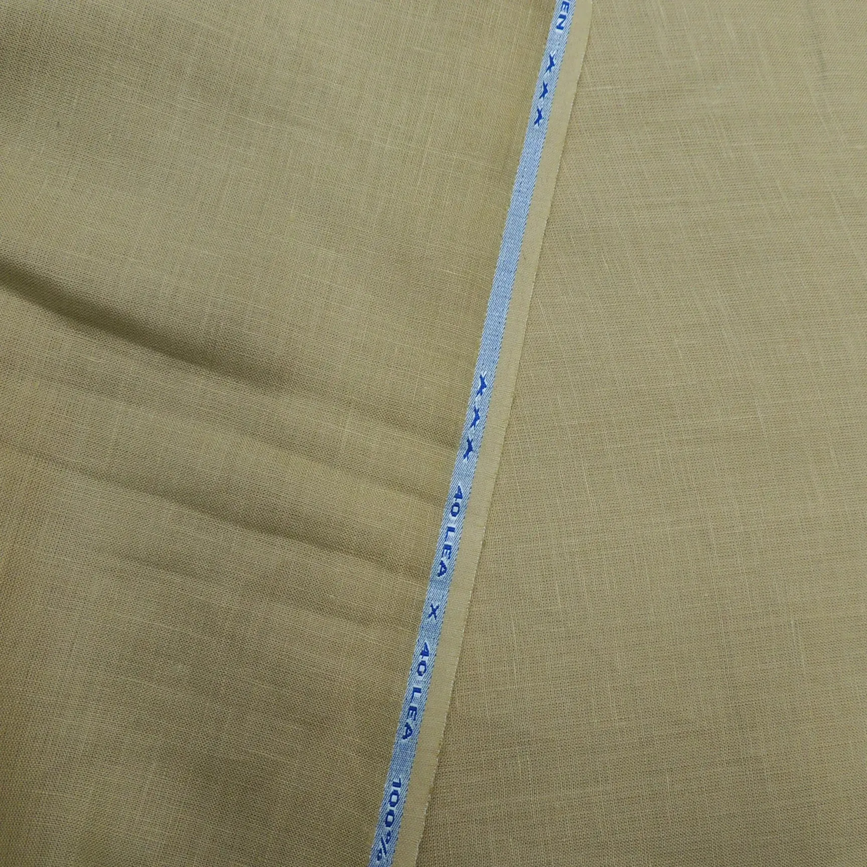 Pure Linen Fabric Colour            ( 40 LEA )