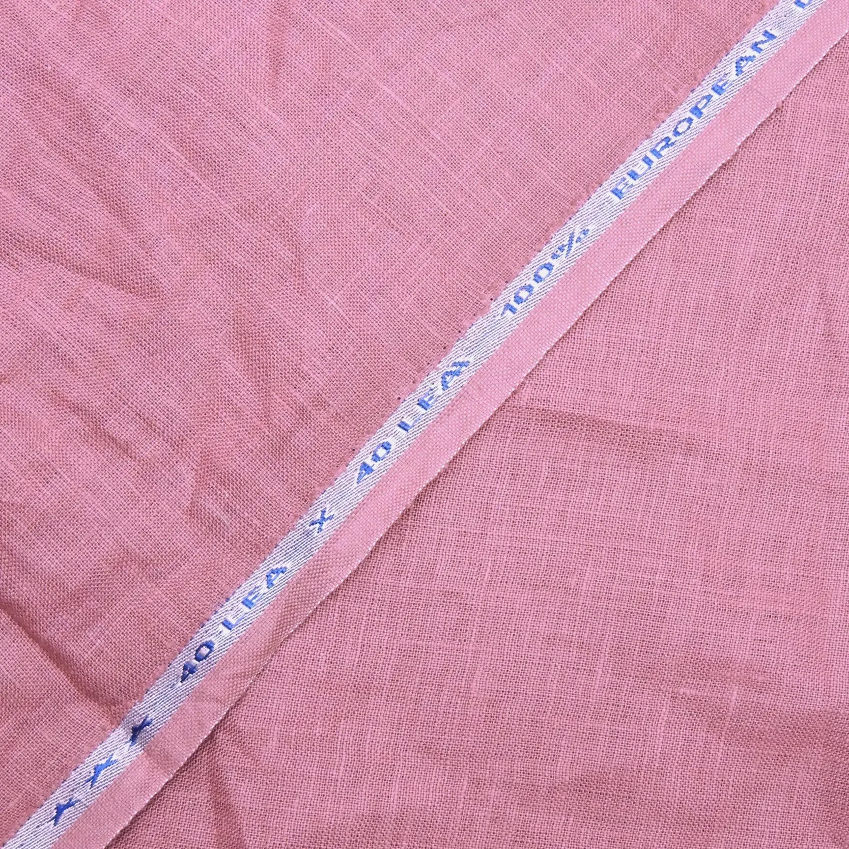 Pure Linen Fabric Colour            ( 40 LEA )