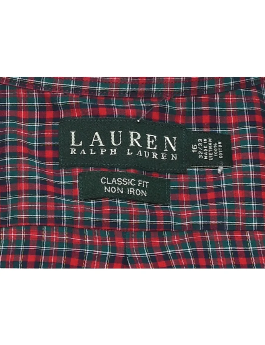 Ralph Lauren Checked Shirt - L