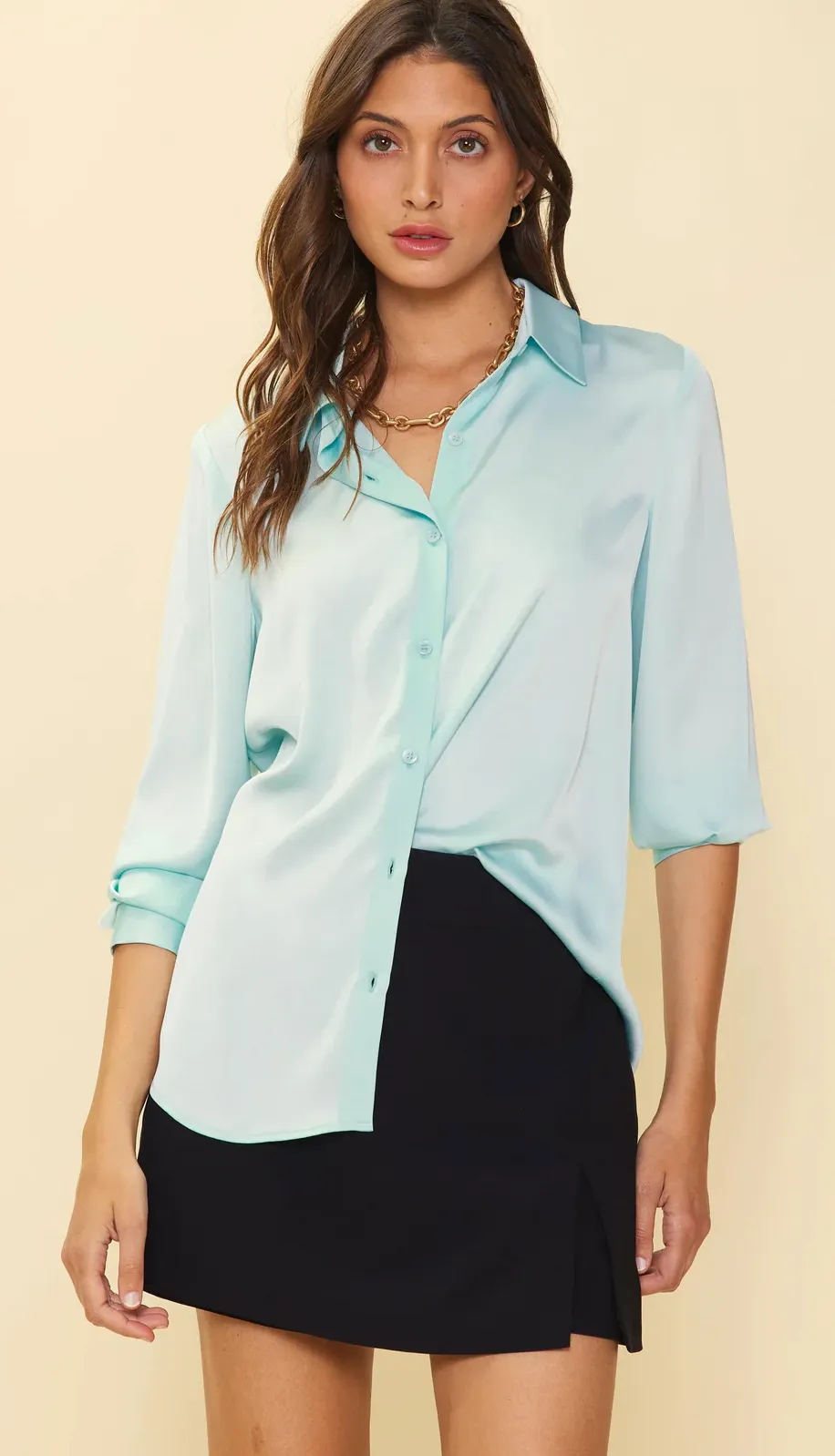 Recycled Classic Button Down Shirt