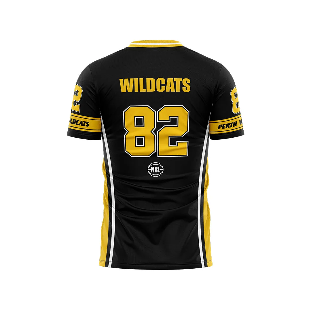 Retro Cut   Sew NFL Shirt - WILDCATS #82