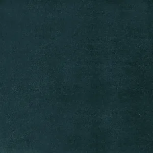 Sapphire Plain Velvet Fabric (By The Metre) Peacock