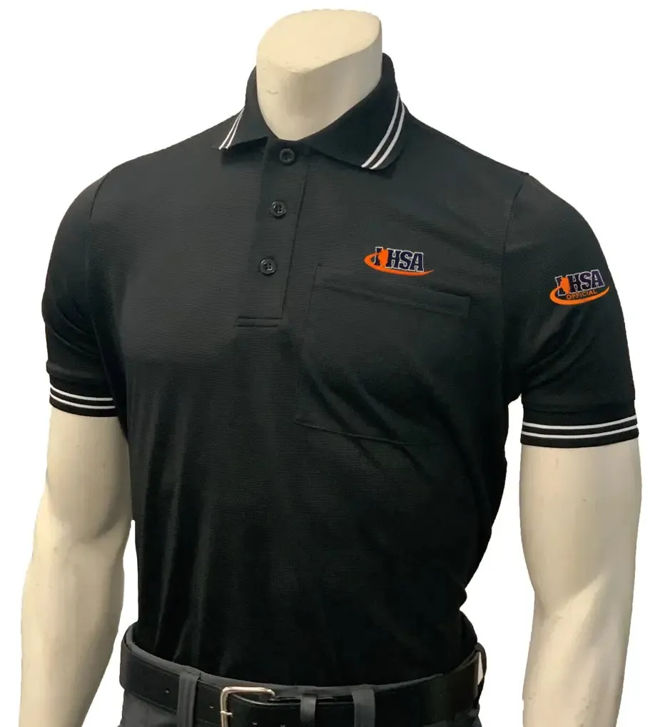 Smitty Body Flex Black Umpire Shirt (IHSA)