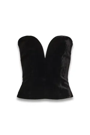 Velvet Bustier