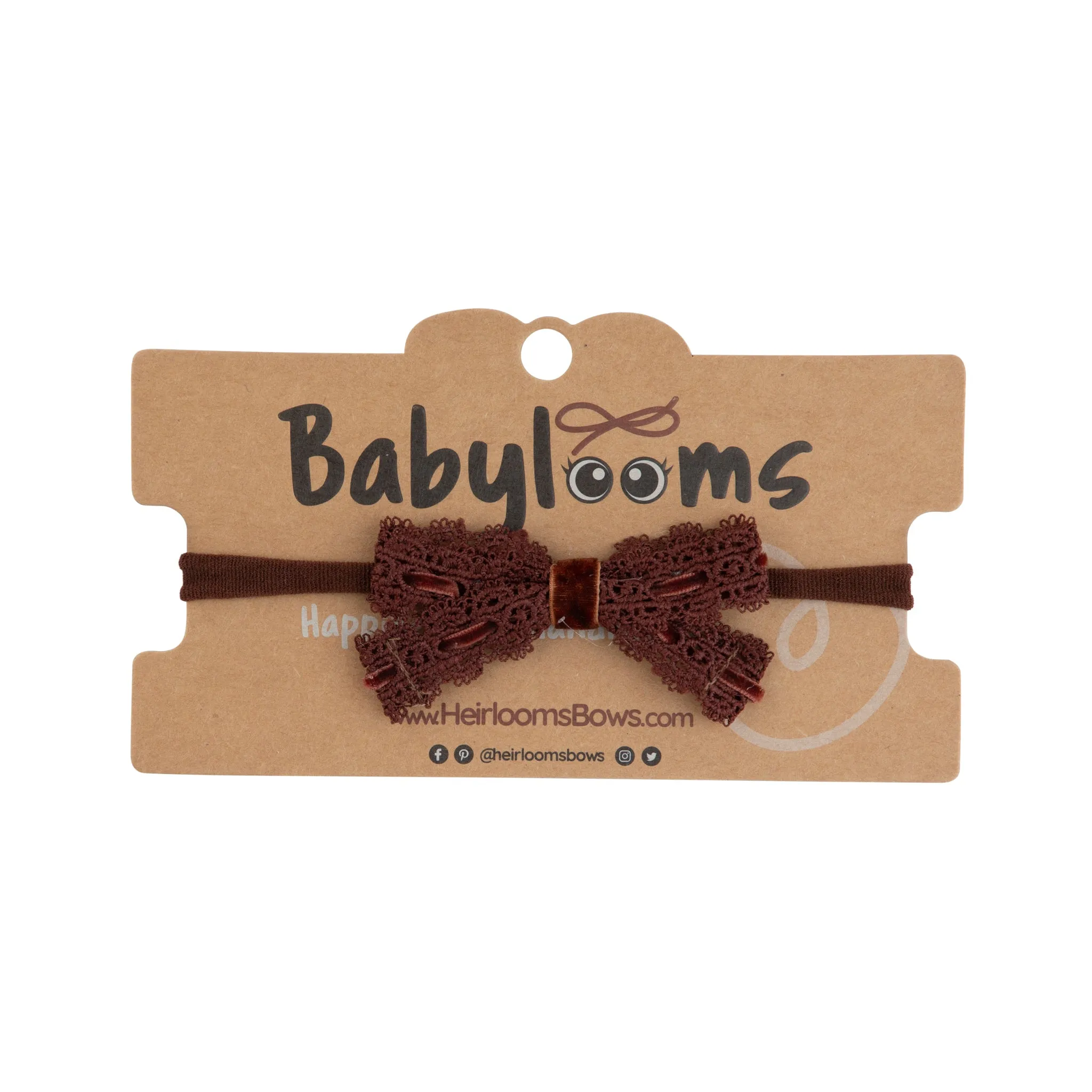 Velvet Lace Mini Baby Band