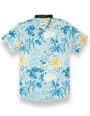WHITE HOT TROPICS - ORANGE CRUSH NIGHTHAWK™ BUTTON UP (Regular Fit)