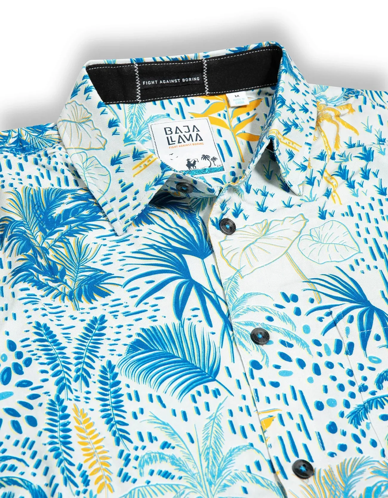 WHITE HOT TROPICS - ORANGE CRUSH NIGHTHAWK™ BUTTON UP (Regular Fit)