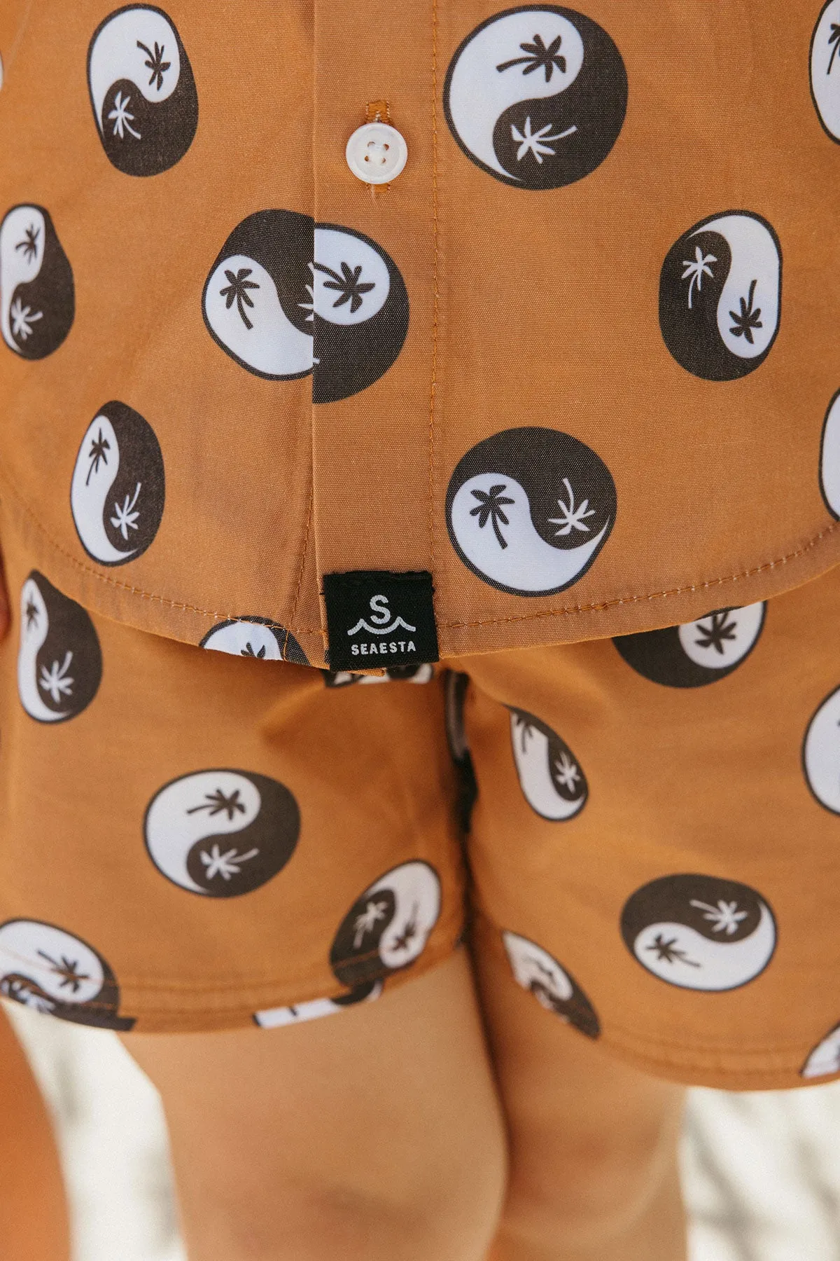 Yin Yang Button Up Shirt / Youth / Autumn